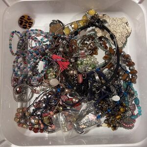 Mixed Estate Jewelry Lot 1+ Lbs Modern to Vintage Costume